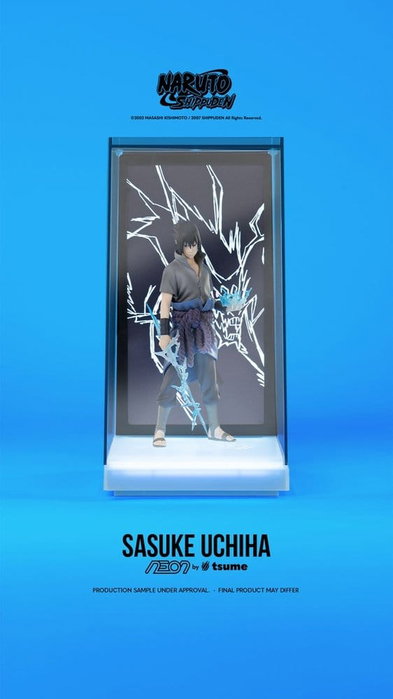 Naruto Neon figurine 1/9 Sasuke Uchiha 25 cm Naruto Neon figurine 1/9 Sasuke Uchiha 25 cm