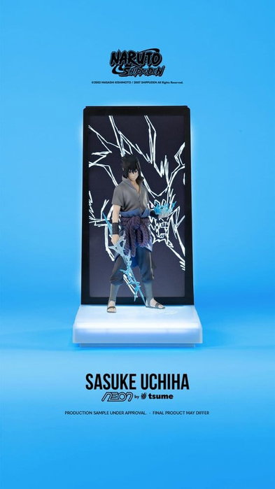 Naruto Neon figurine 1/9 Sasuke Uchiha 25 cm Naruto Neon figurine 1/9 Sasuke Uchiha 25 cm