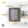 GSC Evolution Applique murale Maro Gris anthracite E27