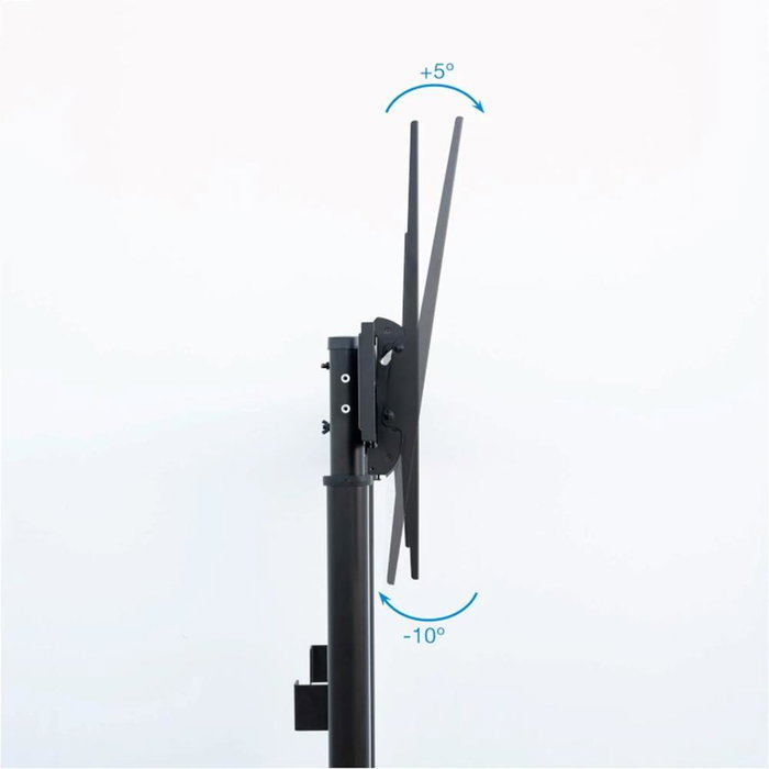 Tooq Lottus FS2290HM-B Support Sol Mur VESA 55-100" Inclinable +5/-10 Jusqu'à 100 kg