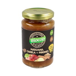 BIOCOP Compote de pommes, cannelle et pignons Bio