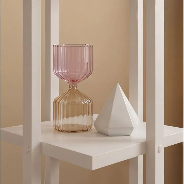 D By M.Red Lampadaire Nora Blanc et Naturel