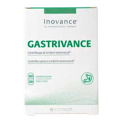 Inovance Gastrivance 60 60 Comprimés - Complément Alimentaire pour la Digestion Sensible avec Réglisse, Gingembre, Calcium et Vitamine B2 Inovance Gastrivance 60 60 Comprimés - Complément Alimentaire pour la Digestion Sensible avec Réglisse, Gingembre, Calcium et Vitamine B2