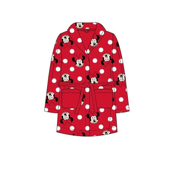 Cerdá Peignoir Minnie Mouse Rouge Taille 7 Ans Cerdá Peignoir Minnie Mouse Rouge Taille 7 Ans