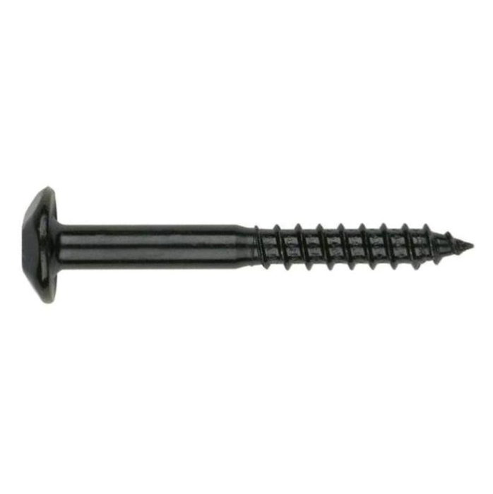 Index Tornillo Rosca Madera - Vis à bois Inviolable Noir Longueur 50Nm Diamètre 7mm pour assemblage robuste Index Tornillo Rosca Madera - Vis à bois Inviolable Noir Longueur 50Nm Diamètre 7mm pour assemblage robuste