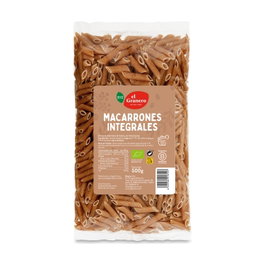 El Granero Integral Macarrones Integrales Bio Lot de 12 x 500g