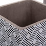 BigBuy Garden Set de 4 pots de fleurs Fiore Ciment Carré 14 x 14 x 12 cm