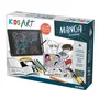 Liscianigiochi KIDS ART Manga Lab - Kit Dessin Manga avec Tablette LCD pour Débuter - À partir de 7 ans