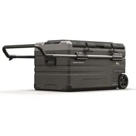Eza Blizz-E Flex 73 - Glacière électrique portable 73L -12V/24V/220V, Bluetooth, 2 zones, -20°C à +20°C, roulettes