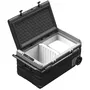 Eza Blizz-E Flex 73 - Glacière électrique portable 73L -12V/24V/220V, Bluetooth, 2 zones, -20°C à +20°C, roulettes