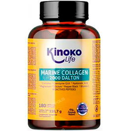 KINOKO LIFE COLAGENO MARINO 2000 DALTON 180 cap.