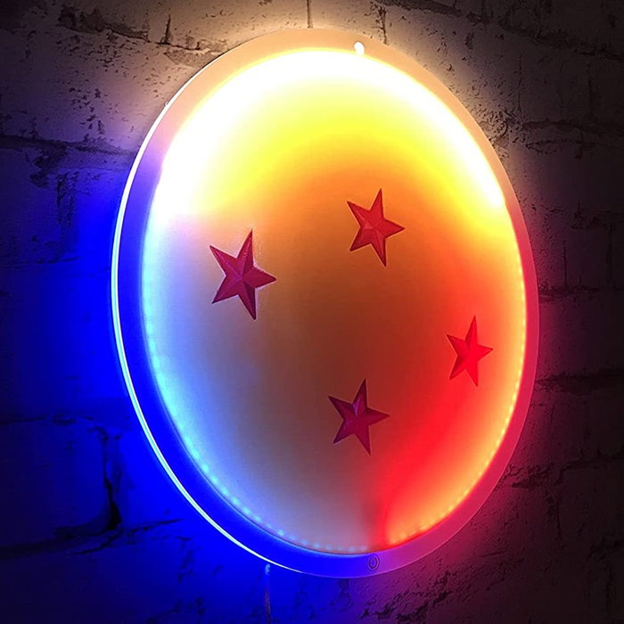Madcow entertainment Mural lampe néon Teknofun Dragon Ball Z Dragon Ball 30 cm Madcow entertainment Mural lampe néon Teknofun Dragon Ball Z Dragon Ball 30 cm