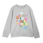 Cerda Sweat-shirt Cotton Brushed Pixar Inside Out - Gris - Taille 10 ans