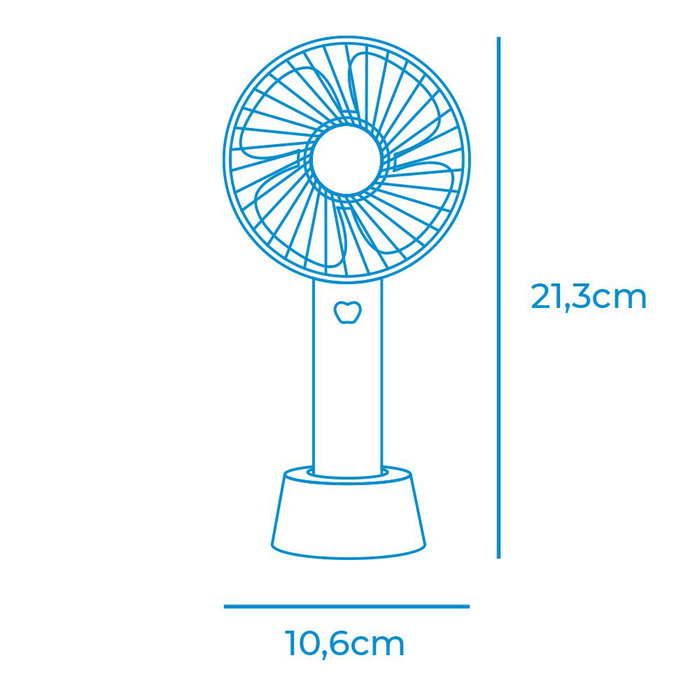 EDM Product Ventilateur 33904 4,5 W Ø 10,6 cm