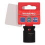 Workpro Vaso de impacto hexagonal 1/2" 16 mm acier chromé molybdène