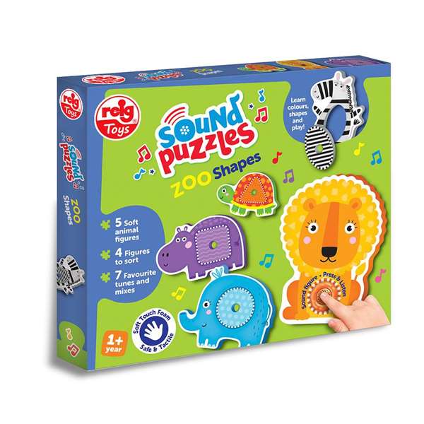 Reig Puzzle musical animaux de la ferme - Puzzle d'éveil musical pour bébé à partir de 3 mois avec sons et 10 pièces Reig Puzzle musical animaux de la ferme - Puzzle d'éveil musical pour bébé à partir de 3 mois avec sons et 10 pièces