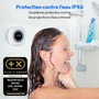 Medion Radio de Douche FM Bluetooth IPX6 Blanc
