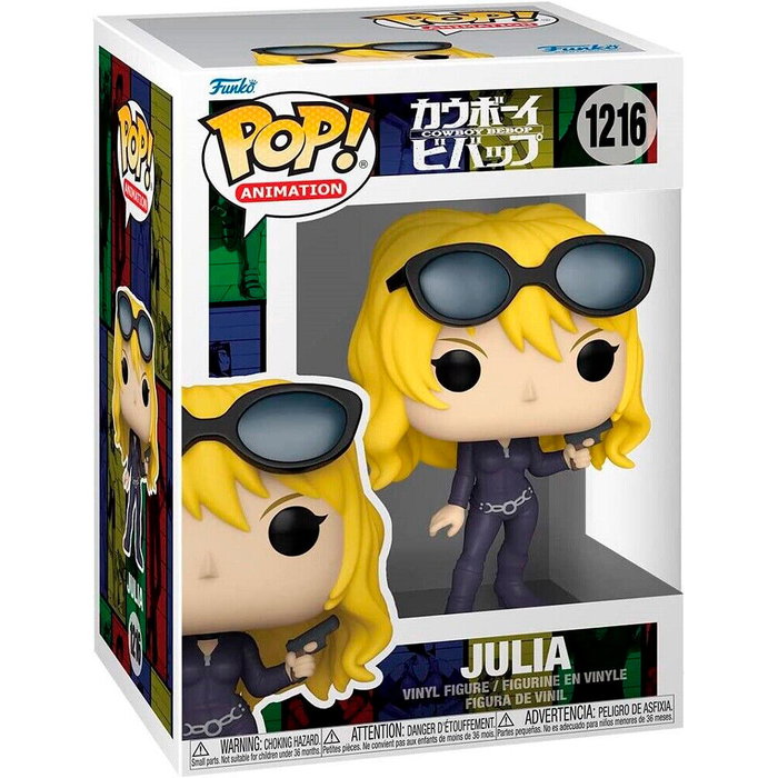 Funko Pop - Cowboy Bebop - Julia - Figurine Vinyl de 9 cm en Boîte Cadeau avec Fenêtre Funko Pop - Cowboy Bebop - Julia - Figurine Vinyl de 9 cm en Boîte Cadeau avec Fenêtre