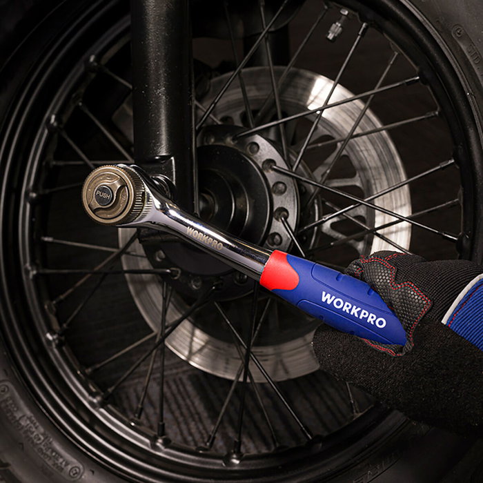 Clé à cliquet Workpro Double Drive 3/8" Clé à cliquet Workpro Double Drive 3/8"