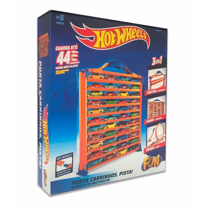 Garage Parking avec Véhicules Hot Wheels 30 x 27 x 6 cm Porte-voiture Véhicule Garage Parking avec Véhicules Hot Wheels 30 x 27 x 6 cm Porte-voiture Véhicule