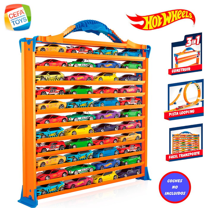 Cefa Maletín Portacoches Hot Wheels 3 en 1 Cefa Maletín Portacoches Hot Wheels 3 en 1