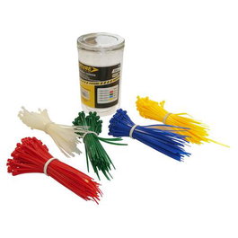 Future Set de 500 colliers de serrage multicolores en flacon