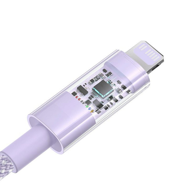Baseus Câble USB-C vers Lightning P10373001511-00 Pourpre 1 m Baseus Câble USB-C vers Lightning P10373001511-00 Pourpre 1 m