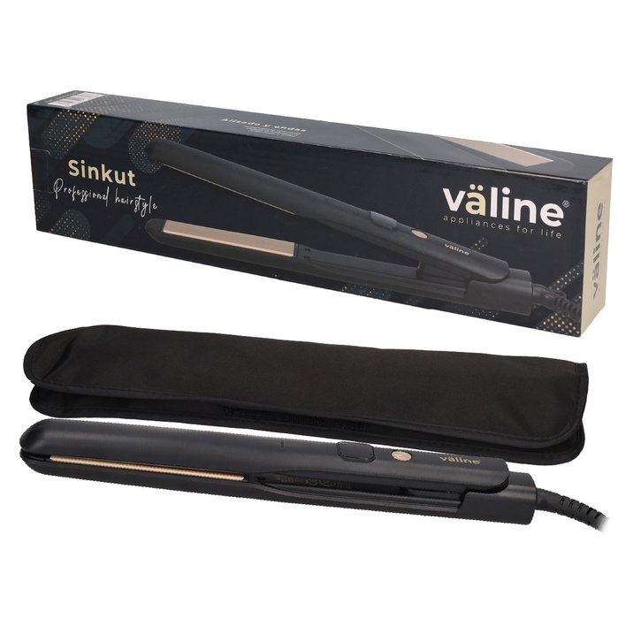 Väline Plancha à lisser Sinkut céramique 52W Gris et Doré Väline Plancha à lisser Sinkut céramique 52W Gris et Doré