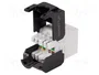 LANBERG Module RJ45 Keystone blanc et noir