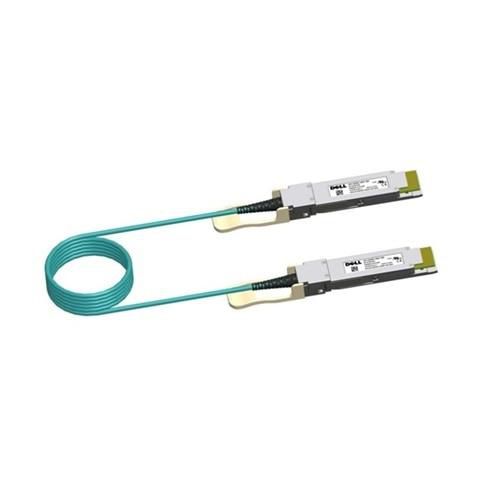 Dell Câble Optique Actif 200 GbE QSFP28-DD 5m Dell Câble Optique Actif 200 GbE QSFP28-DD 5m