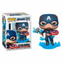 Funko Pop! Captain America avec bouclier brisé et Mjolnir - Avengers: Endgame