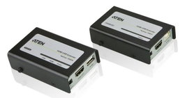 Aten VE803 - Système d'extension HDMI et USB sur câble Cat 5e - 1080p jusqu'à 40 mètres - 1080i jusqu'à 60 mètres - Compatible écran tactile et audio HD