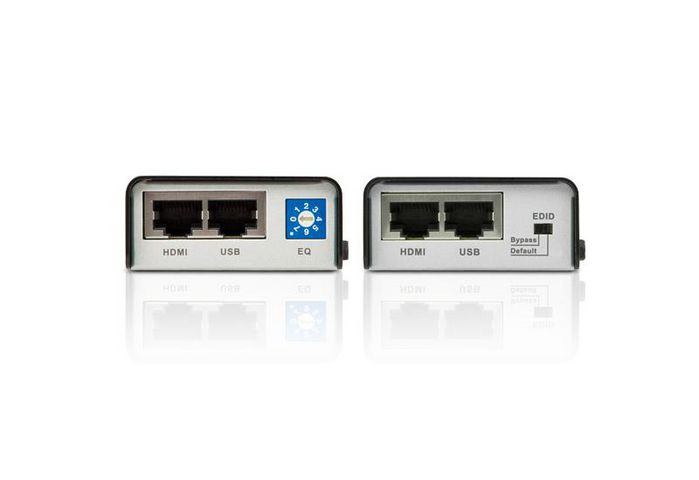 Aten VE803 - Système d'extension HDMI et USB sur câble Cat 5e - 1080p jusqu'à 40 mètres - 1080i jusqu'à 60 mètres - Compatible écran tactile et audio HD