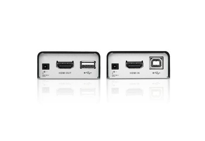 Aten VE803 - Système d'extension HDMI et USB sur câble Cat 5e - 1080p jusqu'à 40 mètres - 1080i jusqu'à 60 mètres - Compatible écran tactile et audio HD
