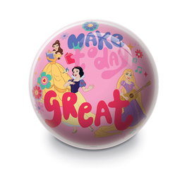 Unice Pelote à Gonfler Bioball Princesses Disney, Diamètre 130 mm - Réf. D.130 05367