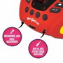Lexibook Lecteur CD Bluetooth lumineux Miraculous Rouge