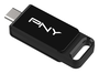 PNY Elite 64GB Clé USB 3.2 Type-C - Lecture 120 Mo/s - Plug and Play