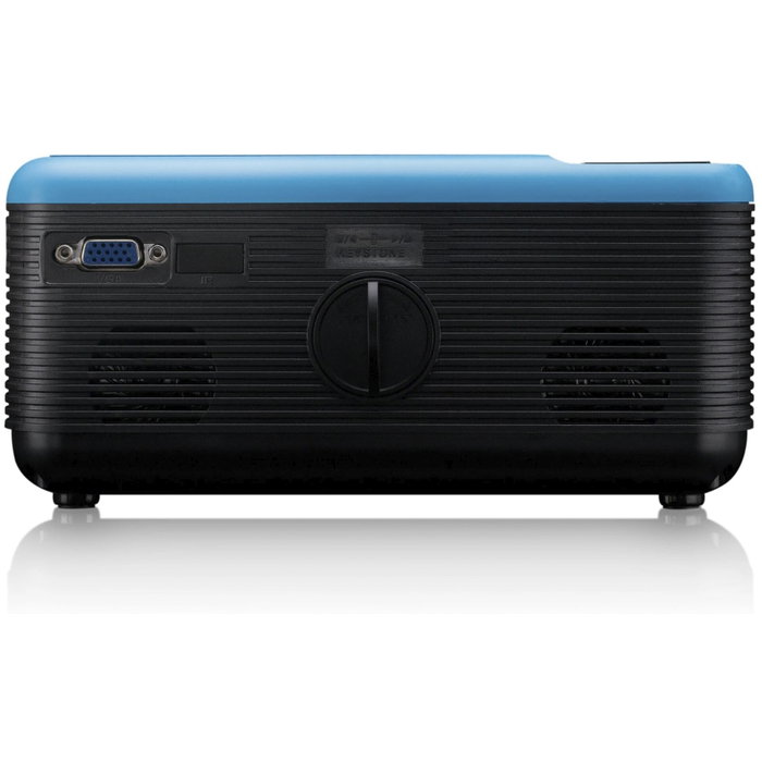 Lenco LPJ-500BU Projecteur LCD avec Lecteur DVD, Bluetooth et USB