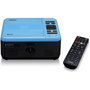 Lenco LPJ-500BU Projecteur LCD avec Lecteur DVD, Bluetooth et USB