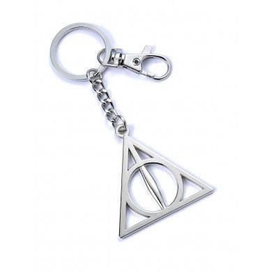 THE CARAT SHOP Llavero Deathly Hallows Harry Potter plaqué argent