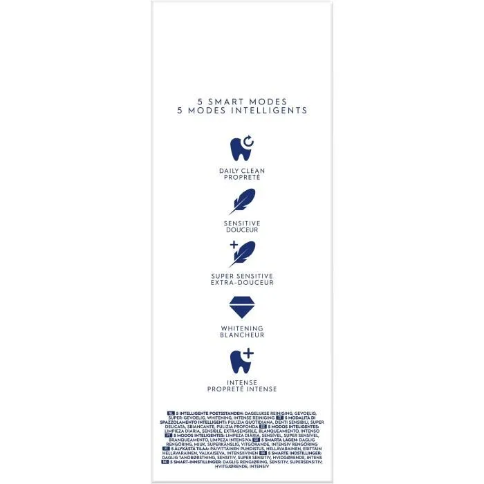 Oral-B iO5n Quite - Brosses à dents électriques - Technologie avancée - Améliore la santé des gencives - Élimine la plaque dentaire - Inclut étui de voyage - Blanc