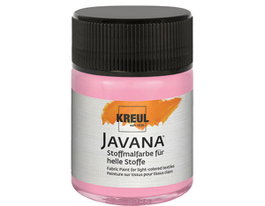 Kreul Peinture textile fluorescente rose Javana 50ml