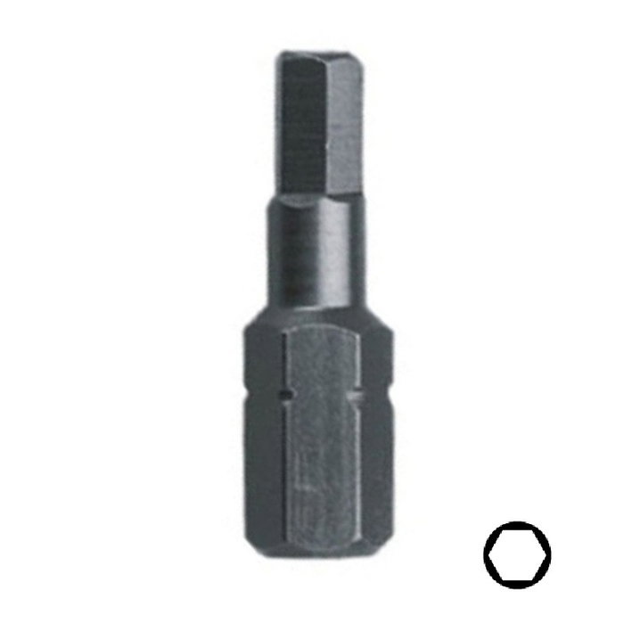 DUVER Punta atornillar mango 5/16'' Allen corta punta atornill hex 6 DUVER Punta atornillar mango 5/16'' Allen corta punta atornill hex 6