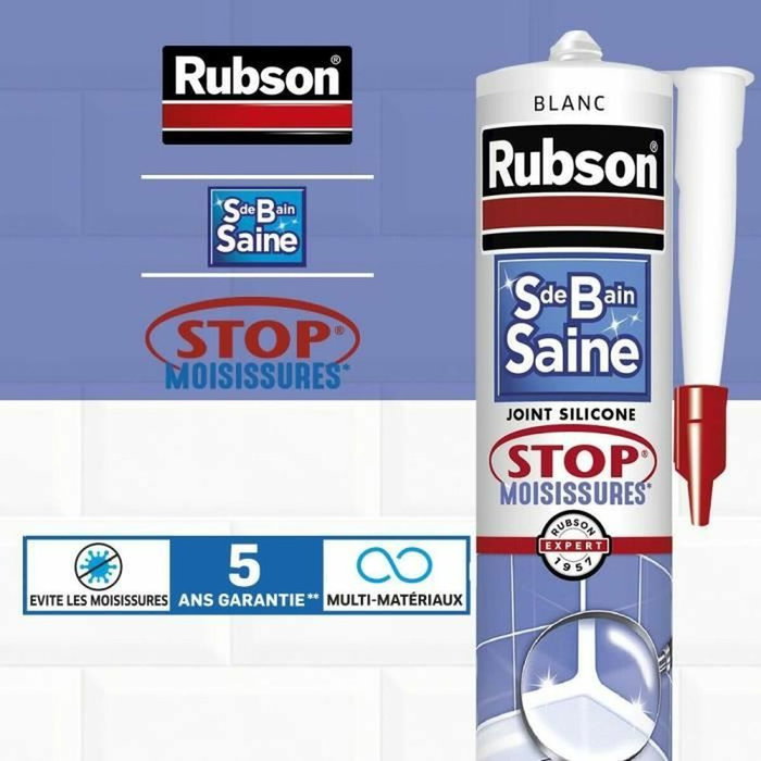 Rubson Stop Moisissure SDB Saine Blanc