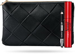 Pupa Coffret Multiplay, Double-Ended, Fard à Paupières & Kajal 2-en-1, 09 Noir Profond, 1.2 g + Mascara Vamp! Sexy Lashes Sans Parabens, 001 Noir, 12 ml