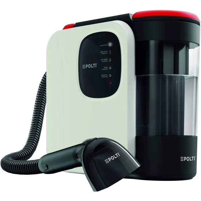 Polti Shampouineuse 4-en-1 StainOver SC30 - Nettoyeur vapeur 2000W avec technologie Steam Active - 14,9 kPa - 40 g/min - Réservoir 1,6L/1,3L