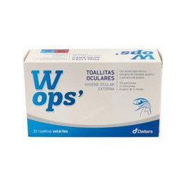 DEITERS WOPS Lingettes oculaires, 30 unités