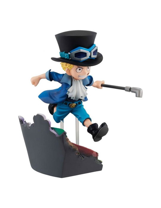Megahouse GEM Series One Piece Figurine Sabo Run Run Run 13cm PVC Megahouse GEM Series One Piece Figurine Sabo Run Run Run 13cm PVC