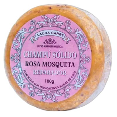 Laura Carry Shampoing Réparateur à la Cire Pure d'Abeille et Rose Musquée 100g Laura Carry Shampoing Réparateur à la Cire Pure d'Abeille et Rose Musquée 100g