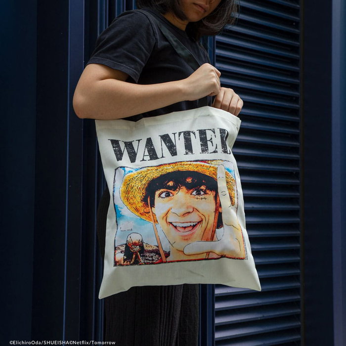 One Piece sac shopping Wanted Luffy